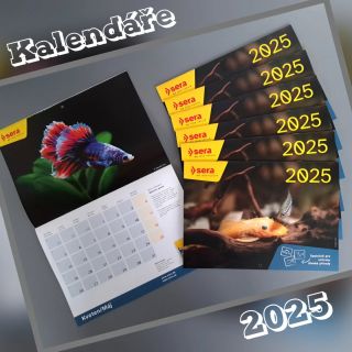 Kalendáře pro rok 2025 🐠🦐🐚 Podařilo se nám zajistit 100ks kalendářů od společnosti Sera, které každoročně rozdáváme naším...